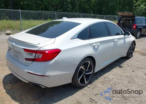 2020 Honda Accord Sport из США, поврежденный, VIN 1HGCV1F39LA062616
